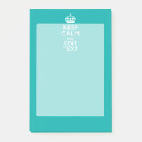 Conserver Le Calme Et Votre Texte Accent Turquoise
