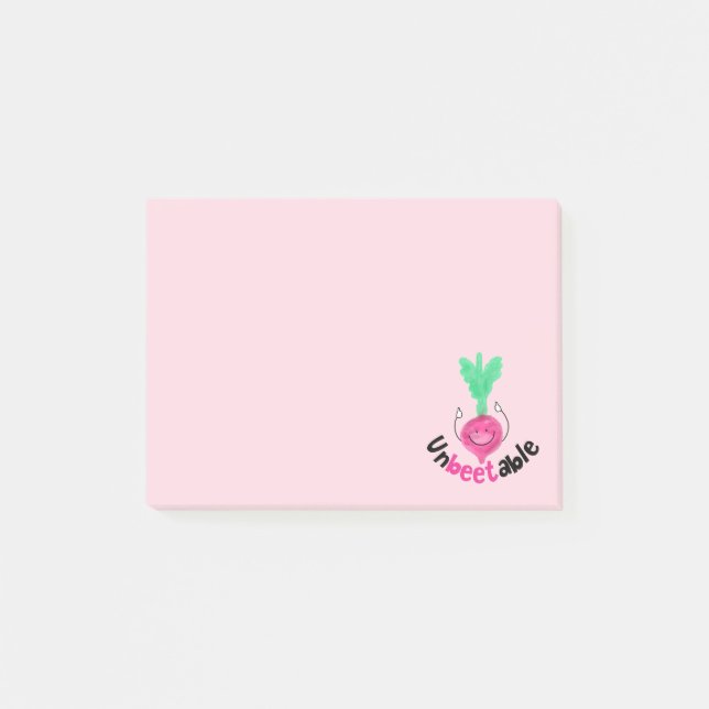 Post-it® Consommation positive de betteraves - Incroyable (Devant)