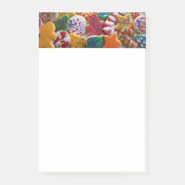Post-it® Cookies de Noël Je Cuisine de vacances colorée (Devant)