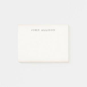 Post-it® Cool vieilli Vintage Carte d'appel noire du type