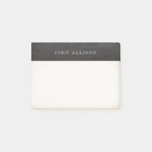 Post-it® Cool vieilli Vintage Guy's Black Chalkboard
