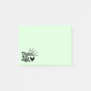 Post-it® Coq d'éleveur de poules folles