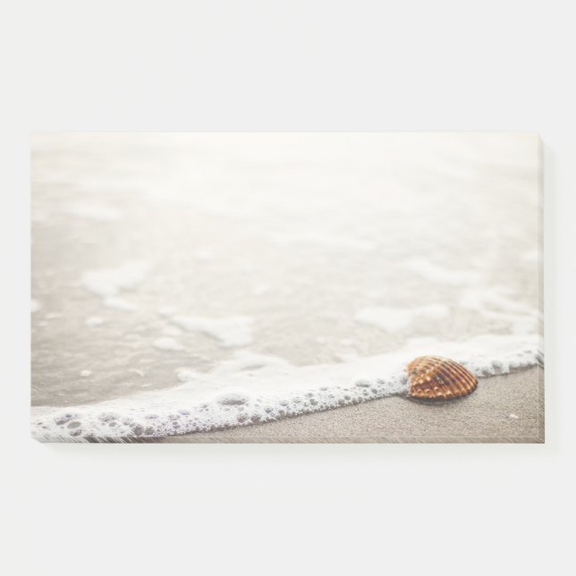 Post-it® Coquillage des vagues de plage (Devant)