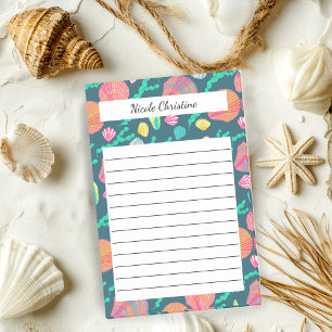 Post-it® Coquillages et algues Plage tropicale Bloc-notes p