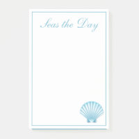 Coquille Nautique Blue Seashell Beach Motivation