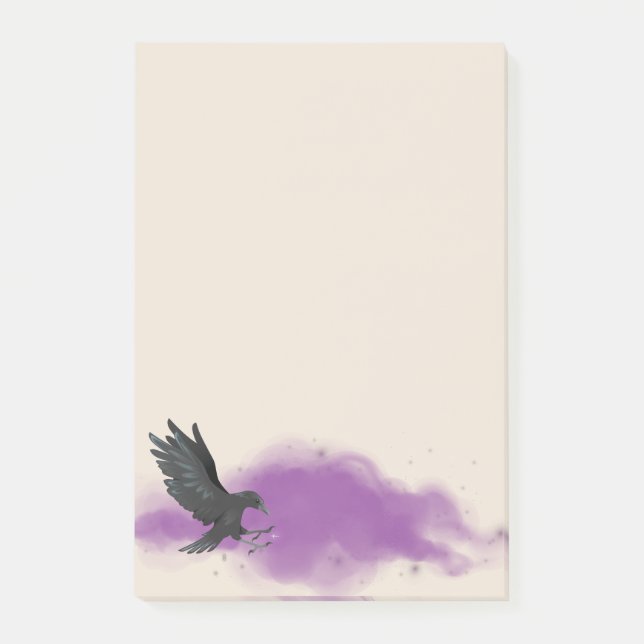 Post-it® Corbeau volant (Devant)