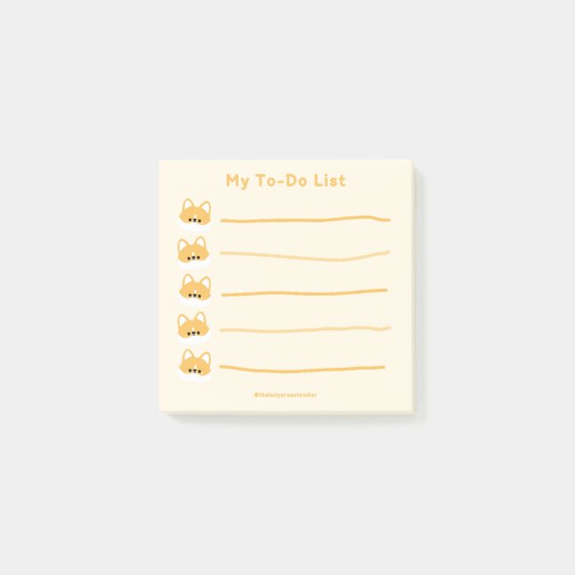 Post-it® Corgi (Devant)