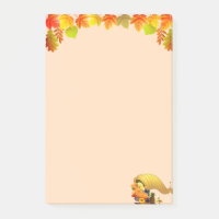 Corne d'abondance, feuilles d'automne sur fond bei