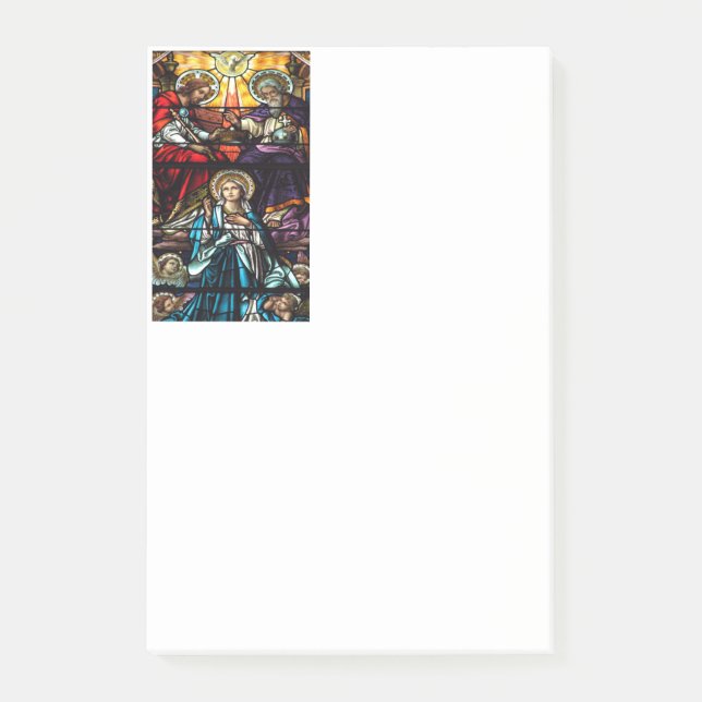 Post-it® Coronation de Virgin Mary Stained Glass (Devant)