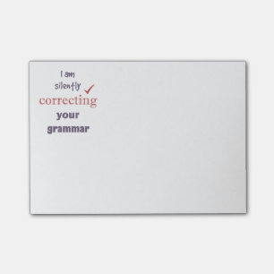Post-it® Correction silencieuse de votre citation amusante 