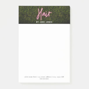 Post-it® Cosmétologiste professionnel du salon Neon Hair