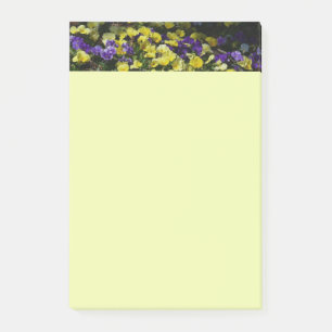 Post-it® Coteau de panneaux violets et jaunes