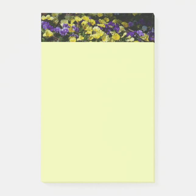 Post-it® Coteau de panneaux violets et jaunes (Devant)