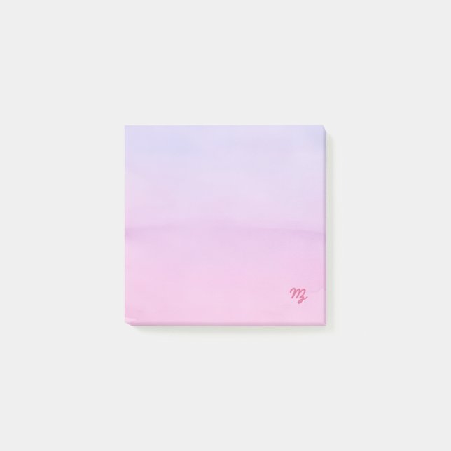 Post-it® Coucher de soleil dans le désert  (Devant)