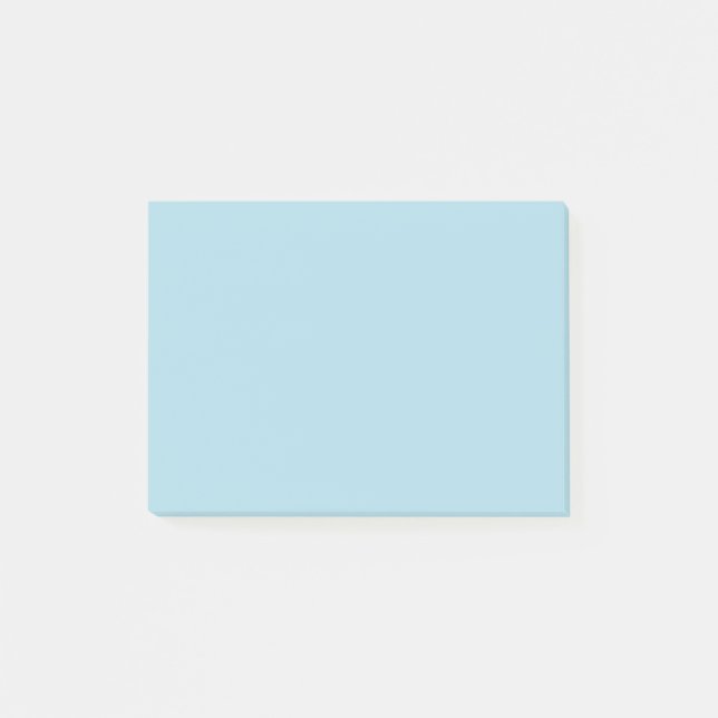 Post-it® couleur bleu clair (Devant)