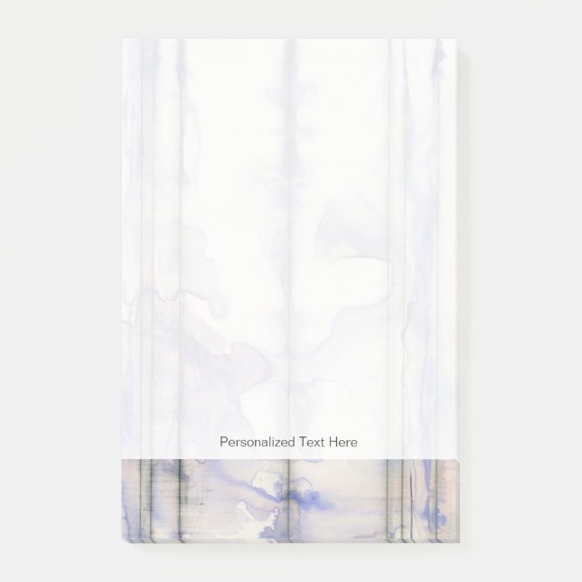 Post-it® Couleur d'aquarelle Violet Free Expression (Devant)