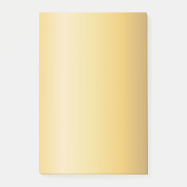 Post-it® Couleur d'or doux Flux Versatile Abstrait (Devant)