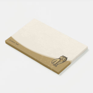 Post-it® Couleur du symbole de hibou