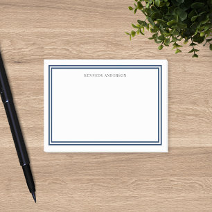 Post-it® Couleur personnalisée Bordures classiques modernes