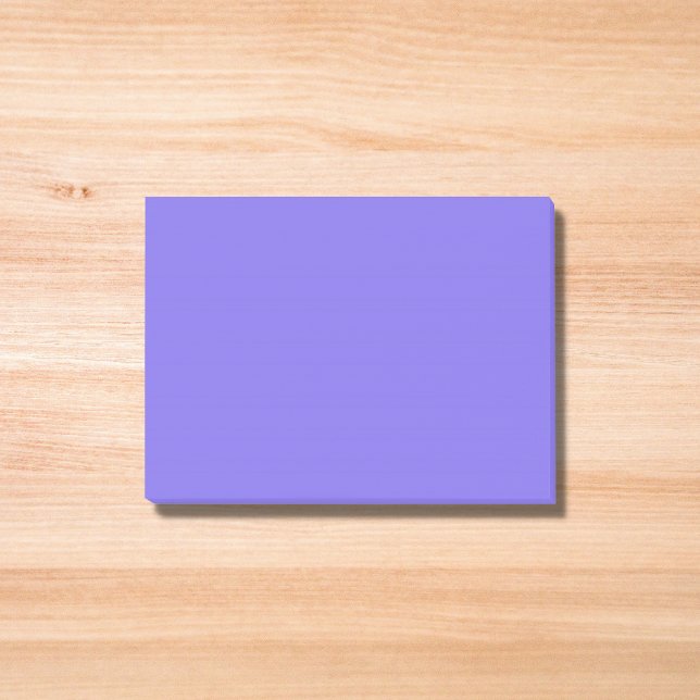 Post-it® Couleur solide bleu ardoise moyenne (Créateur téléchargé)
