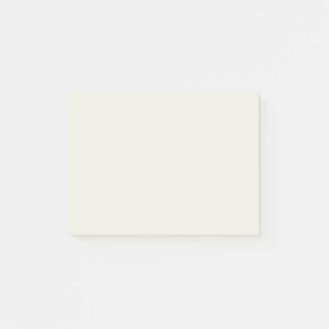 Post-it® Couleur solide de la colombe blanche (Devant)