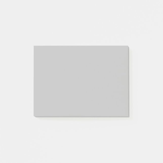 Post-it® Couleur solide en argent pur (Devant)