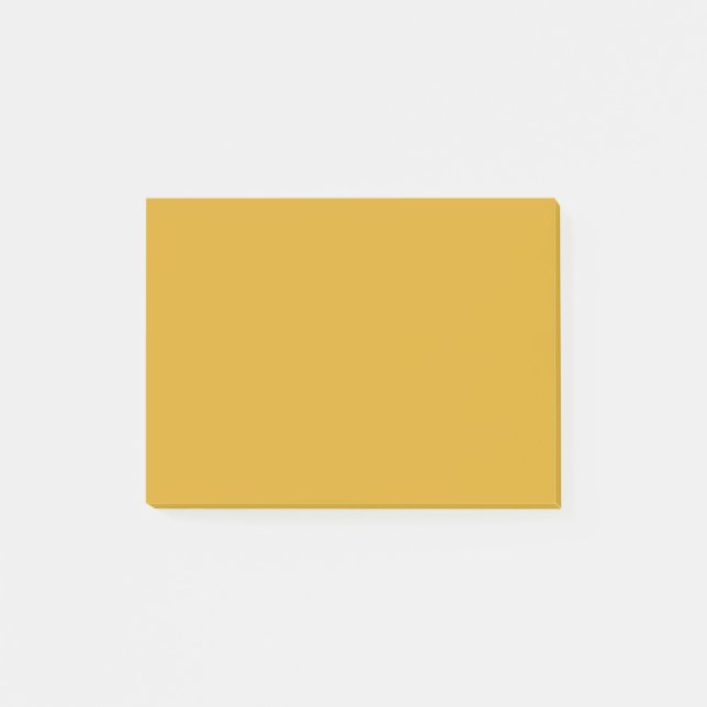 Post-it® Couleur solide Goldenrod (Devant)