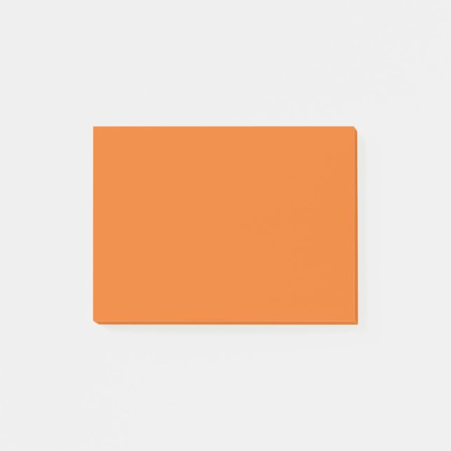 Post-it® Couleur solide orange électrique (Devant)