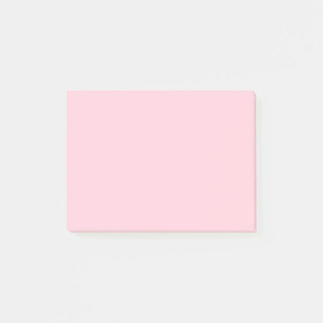 Post-it® Couleur solide rose millénaire (Devant)