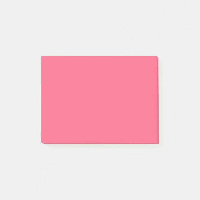 Post-it® Couleur solide rose rose (Devant)