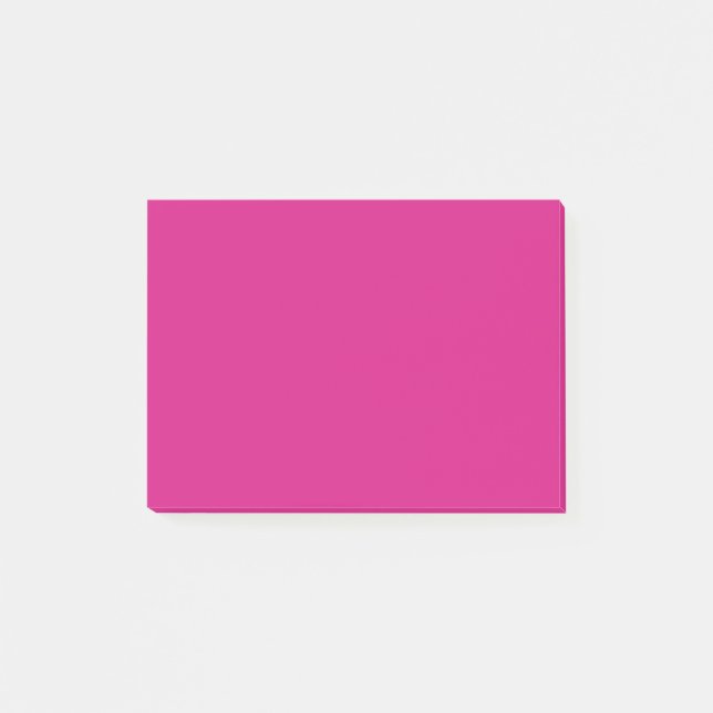 Post-it® Couleur solide rose vif (Devant)