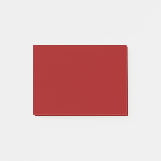 Post-it® Couleur solide rouge Crimson (Devant)