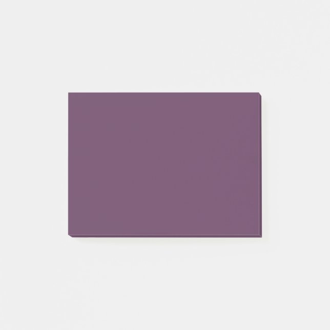 Post-it® Couleur solide violet japonaise (Devant)