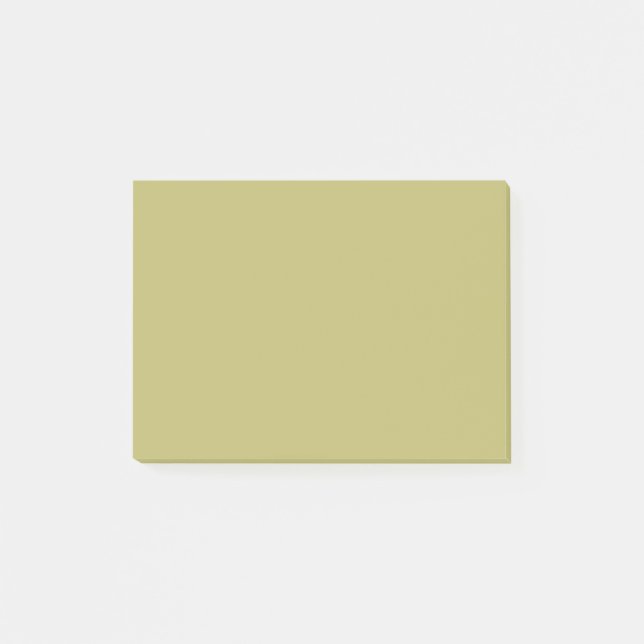 Post-it® couleur sombre kaki (Devant)