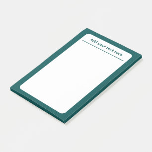 Post-it® Couleur Turquoise foncée