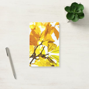 Post-it® Couleurs d'automne, feuille