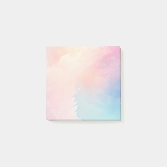 Post-it® Couleurs pastel aquarelles post-it notes (Devant)