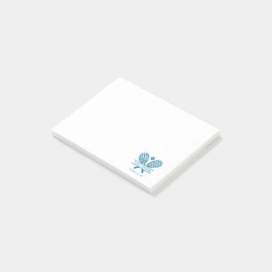 Post-it® Country Club Nom Équipe de tennis Raquettes Motif