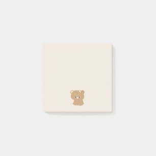 Post-it® Couple d'ours Brown mignon