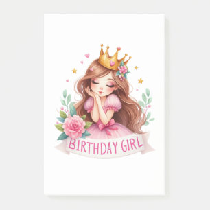 Post-it® Couronne de princesse d'anniversaire