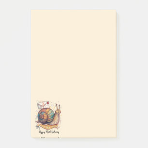 Post-it® Courrier escargot heureux