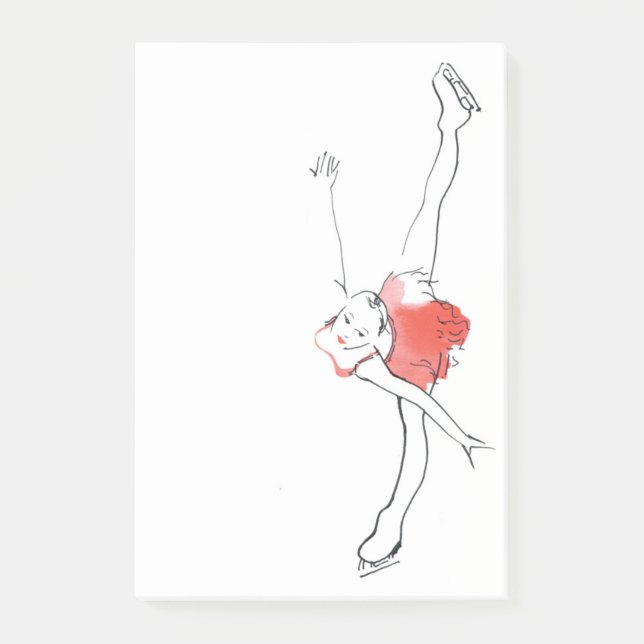 Post-it® Courrier-II de patinage artistique ! (Devant)
