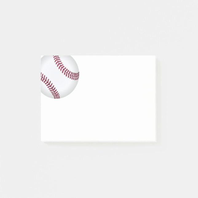 Post-it® Courrier--Note-Base-ball (Devant)