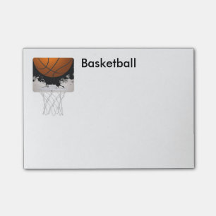 Post-it® Courrier--Note-Basket-ball