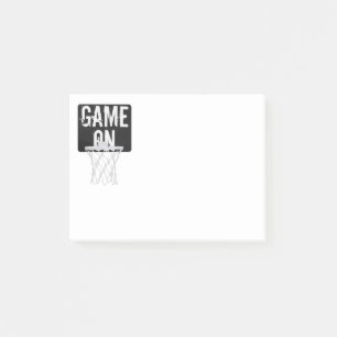 Post-it® Courrier--Note-Basket-ball