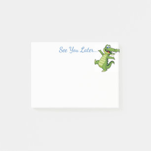 Post-it® Courrier--Notes d'alligator