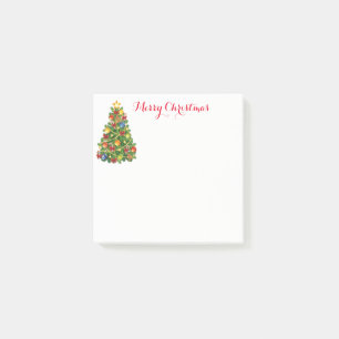 Post-it® Courrier--Notes d'arbre de Noël