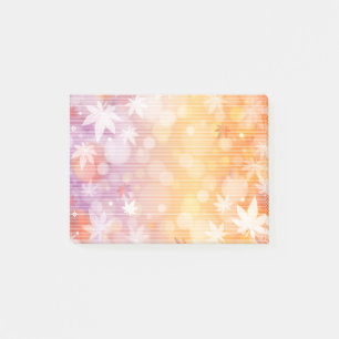 Post-it® Courrier--Notes d'automne