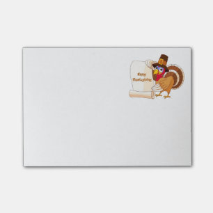 Post-it® Courrier--Notes de thanksgiving