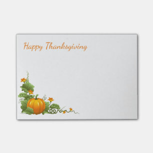 Post-it® Courrier--Notes de thanksgiving